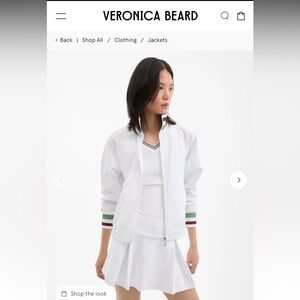 NWT Veronica Beard x HEAD Volley Track Jacket, Size XS